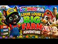 Farm Animals for Kids 🐄🐷 | Farm Animal Song | Learn Animal Sounds | LooMelo Kids™