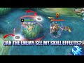 CAN THE ENEMY SEE THE SKILL EFFECTS IN A BUSH? - BUSH INVISIBILITY GUIDE - MLBB
