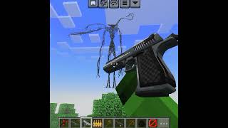 the broken script Vs Gun?#minecraft #minecraftmod #thebrokenscript