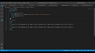 cursor styling in css