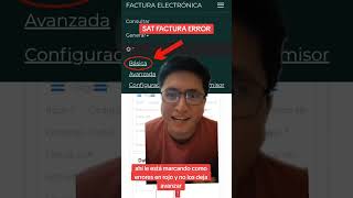 SAT error factura solución #contafiscalasesorias #contaduria #impuestos #facturas