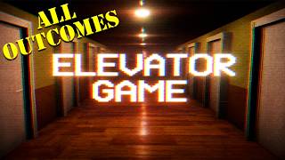 [No Commentary] Elevator Game - Full Walkthrough (Both Endings)