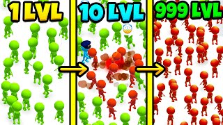 EVOLVING THE VIRUS TO INFECT EVERYONE ON THE PLANET IN STICKMAN IDLE VIRUS screenshot 2