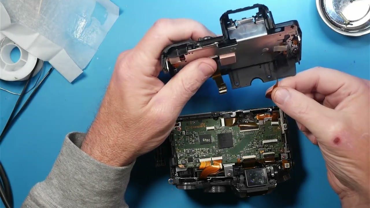 Trying to fix a Panasonic Lumix G7 - YouTube