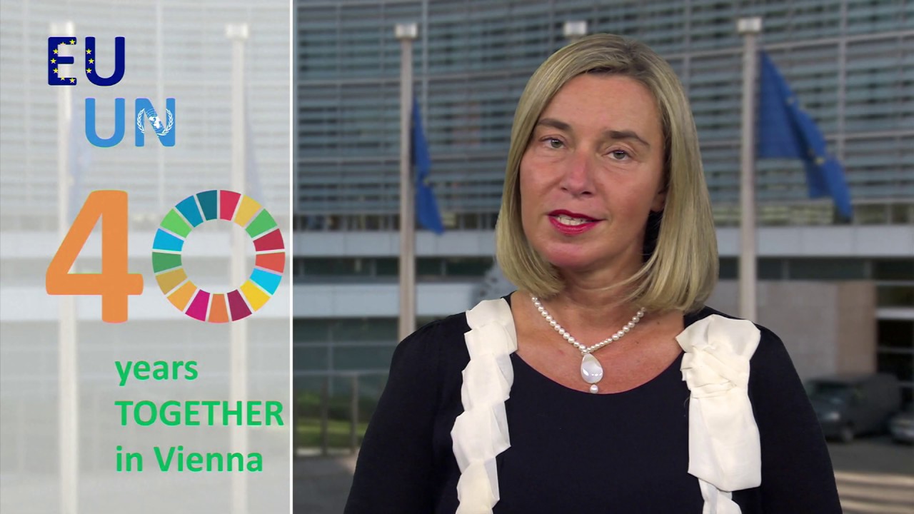 Message by EU High Representative Federica Mogherini on  "EU - UN 40 Years TOGETHER in Vienna"