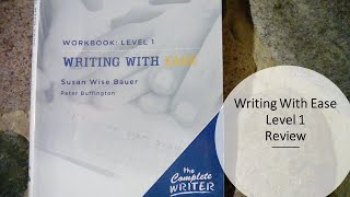 Second Week of Homeschool Update - Using Writing with Ease Level 1