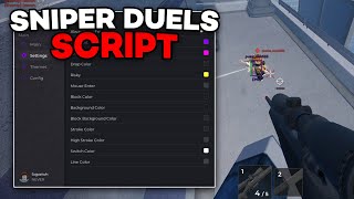 [FREE] Sniper Duels Script | Silent Aim, Aimbot, Soft Aim, ESP, No Recoil | PC & MOBILE screenshot 1