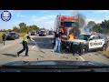 Craziest Police Chase Moments: Wild PIT Maneuvers and High-Speed Crashes#3