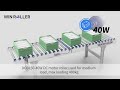 DC winroller conveyor roller.#conveyor #roller #automation #innovation