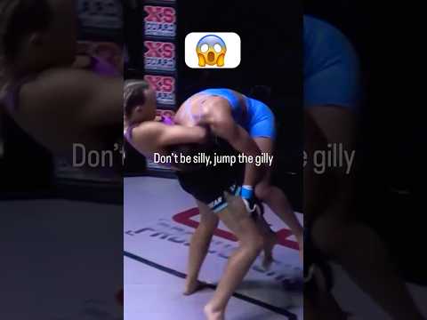 Lifted Her in a Guillotine Choke #wmma #mma