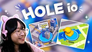 I ATE The WHOLE WORLD??? - Hole.io screenshot 2