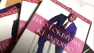 Ishmael Phara on his DVD titled 'Hao Lokositswe ke Modimo'