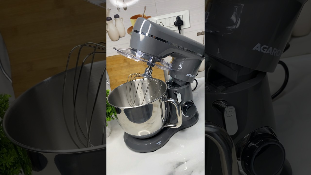 Unboxing of AGARO elegant stand mixer 