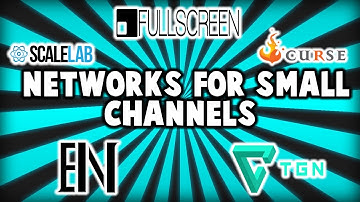 Top 5 Best YouTube Networks for Small Channels!!!
