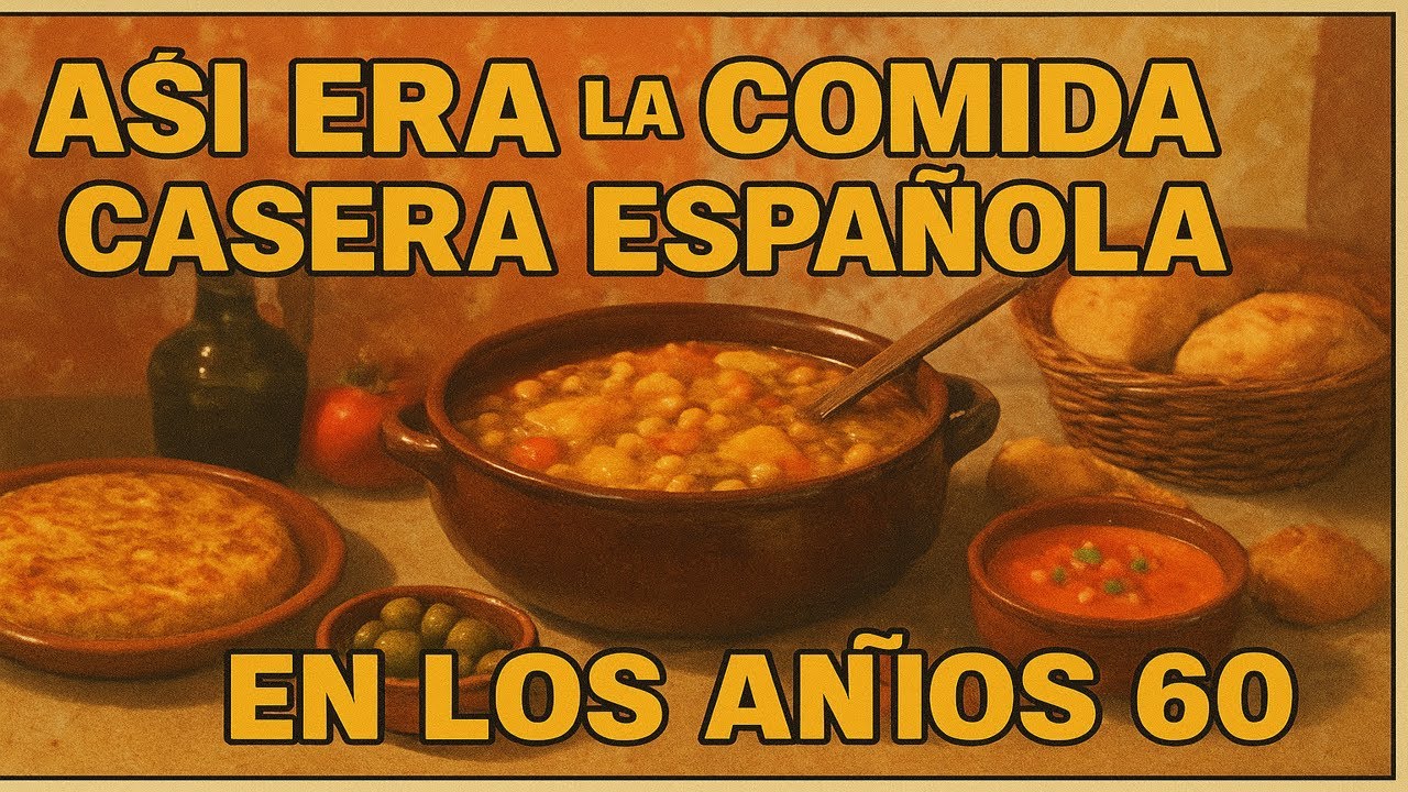 ¿Cómo Era la Comida Casera Española en los Años 60? Recetas, Tradiciones y Sabores de la Época