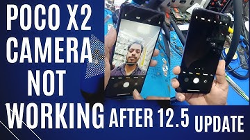 Poco X2 Camera Not Working / Poco Camera Blank After Update.