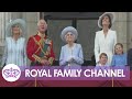 Royal Family Watch Jubilee Flypast from Buckingham Palace