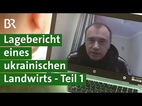 Ukraine-Krieg und Landwirtschaft: Lagebericht vom Milchviehbetrieb im Kriegsgebiet | Unser Land | BR