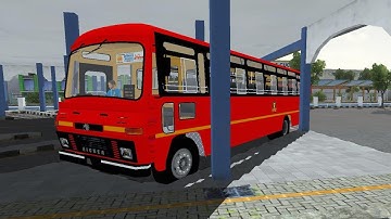 MSRTC Parivartan Bus |Eicher Bus Mod |Bus Simulator Indonesia |Bus Mod for BUSSID