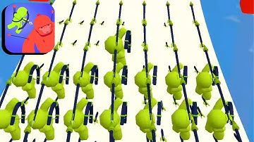 Shoot The Crowd ☄️ - Gameplay Walkthrough All Levels (11-12) STC05