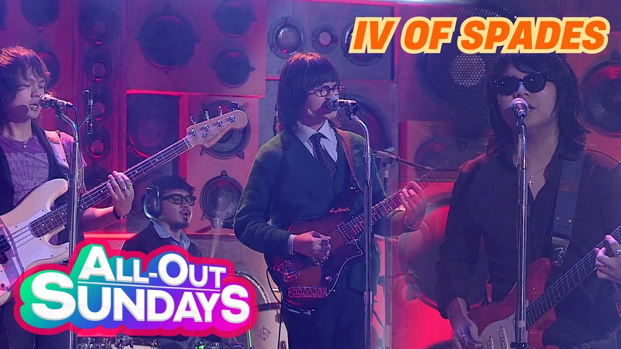 IV of Spades brings a live performance of their viral song “Kabisado!” | All-Out Sundays