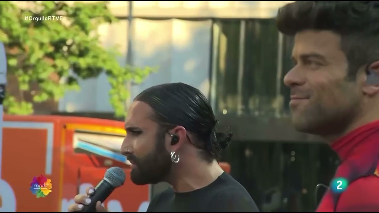 Conchita Wurst / Tom Neuwirth & Ricky Merino: Smalltown Boy - Madrid 10.06.22