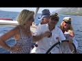 Sailing croatia yacht week dance party aboard a catamaran