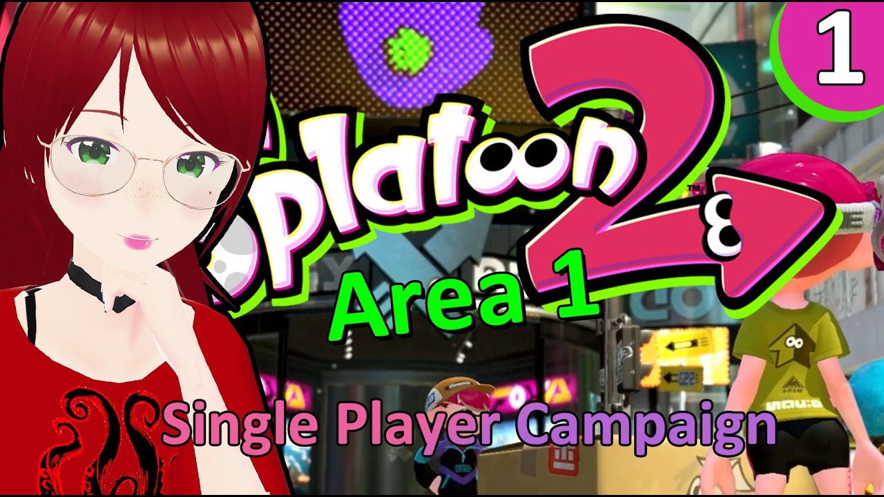 Agent 4 Takes The Spotlight ~ Didi Plays Splatoon 2 - Single Player ...
