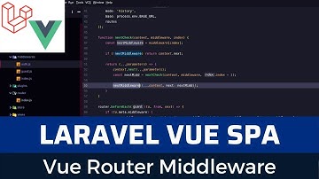 Laravel Vue SPA Issue Tracker part 4: vue router middlewares