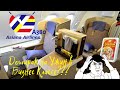 Доширак в Бизнес Классе! - ASIANA A380, Бангкок - Сеул