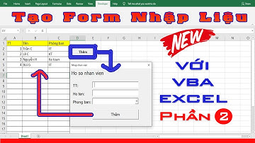Tạo form nhập liệu với VBA Excel | Phần 2 | NT Software