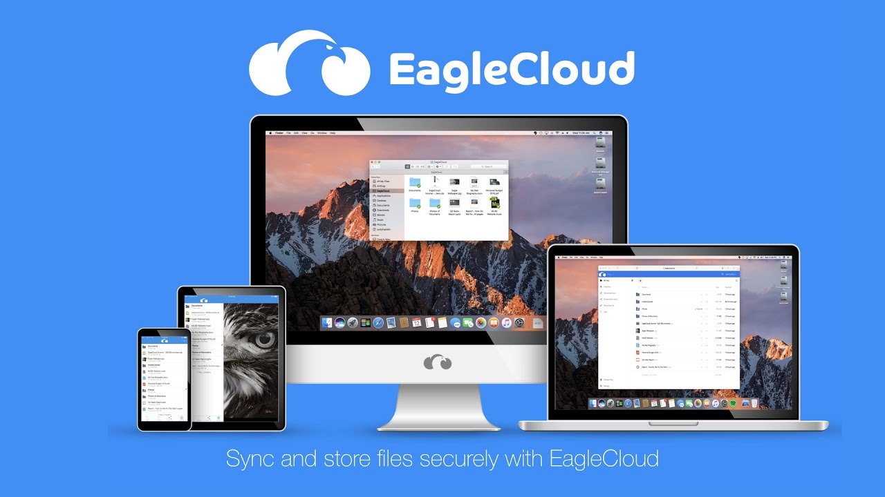 EagleCloud - Free & Secure alternative to Dropbox