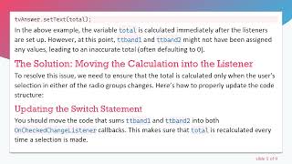 How to Combine Multiple Switch Statements in Java for Android Development