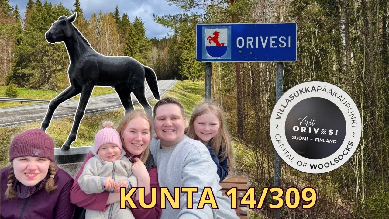Kierretään KAIKKI Suomen kunnat - Suomireissu 14/309, ORIVESI