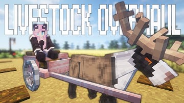 LIVESTOCK OVERHAUL//РЕАЛИСТИЧНЫЕ ЖИВОТНЫЕ//2 ЧАСТЬ//ПОЛНЫЙ ГАЙД НА МАЙНКРАФТ МОД 1.20.1 FORGE