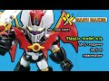 How to Build Bandai&#39;s Mazinkaiser SDCS (SD Cross Silhouette) Model