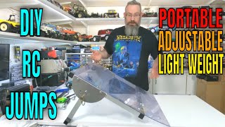 DIY Adjustable Portable Jump Ramp For RC Cars