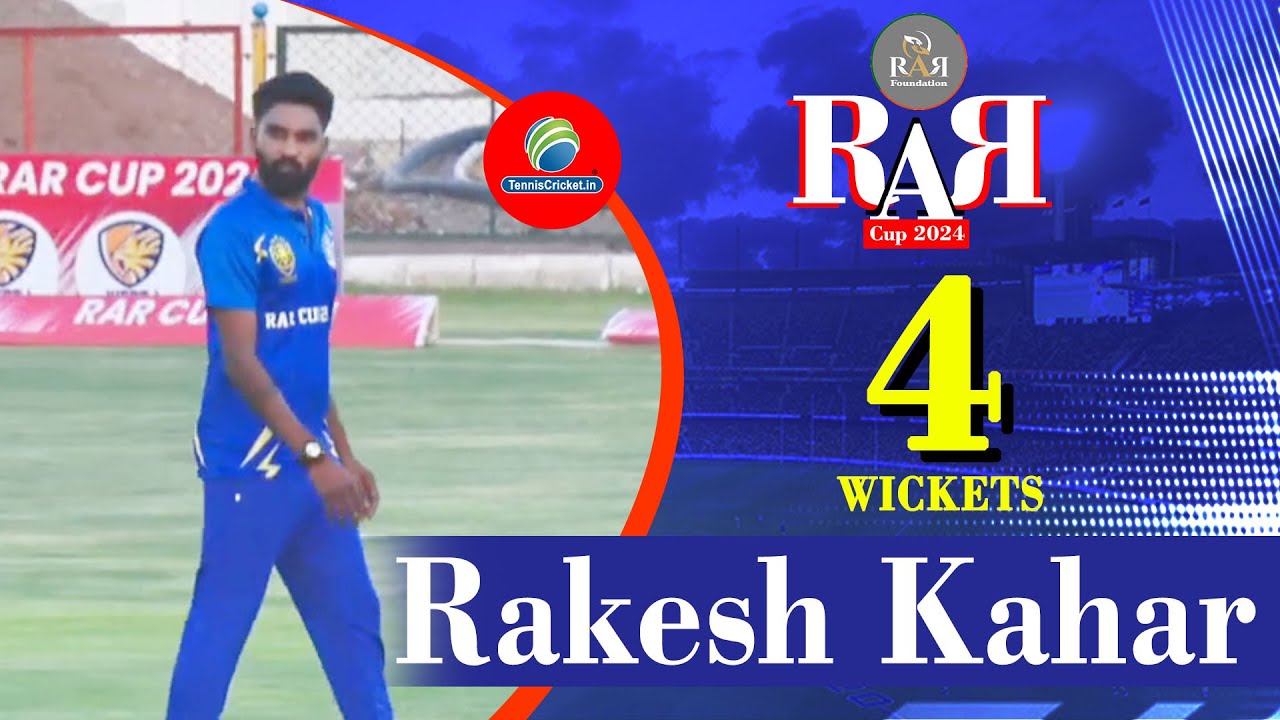 Rakesh Kahar Bowling || RAR Cup 2024, Ribda