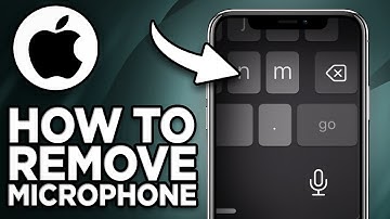 How to Remove Microphone Button From iPhone Keyboard