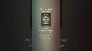 We Stand Small (Parody of Scientology's, We Stand Tall) 🤭