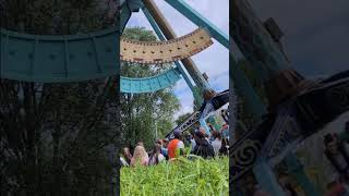 Vortex Ride At Thorpe Park  #coasterculture #themepark