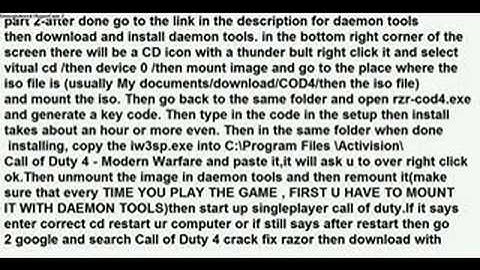 How to download Call of Duty 4 PC free-Part 2/3