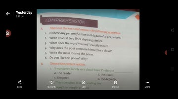 Unit 4||The Daffodils||Exercise