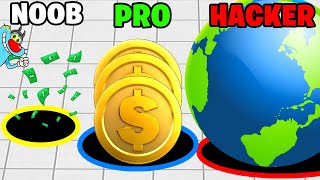 NOOB vs PRO vs HACKER | In Arcade Hole | With Oggy And Jack | Rock Indian Gamer |