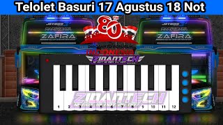 Download Lagu Telolet Basuri 17 Agustus 18 Not Spesial Hut Ri Ke 80 || Pianika Basuri MP3