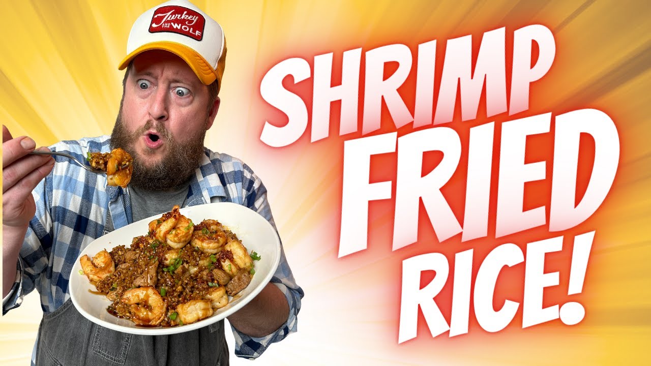 Perfect Shrimp & Pork Fried Rice! Better than takeout!