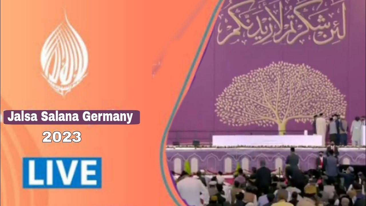 Jalsa Salana Germany 2023 DAY 1 YouTube