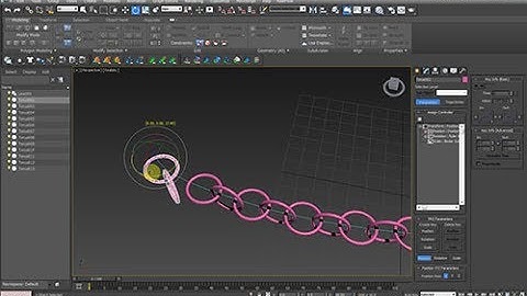 Create Chain in 3ds max
