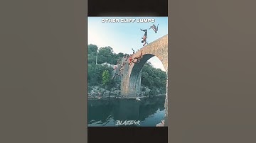 OTHER CLIFF JUMPS V/S LAST ONE 🥶 #edit #trollface #trending #troll