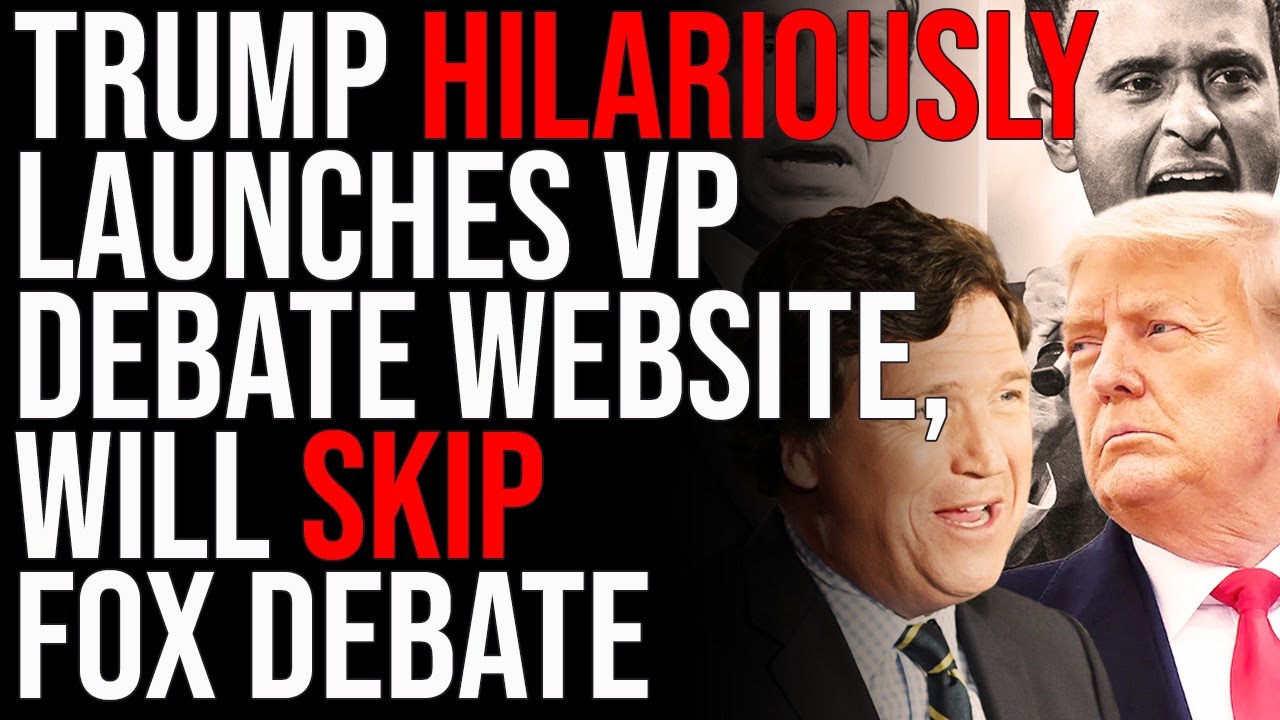 Trump Launches VP Debate Website, Will Skip Fox Debate For Exclusive Interview With Tucker Carlson